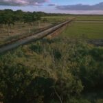 Video cinematografico de um fim de tarde em Taubaté