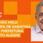 Eleições 2024 | Sabatina com Sebastião Melo, candidato do MDB à Prefeitura de Porto Alegre