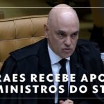 Jornal Nacional: Moraes recebe apoio de ministros na reabertura dos trabalhos do STF