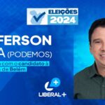 Liberal+ Notícias entrevista Jefferson Lima (Podemos), candidato à Prefeitura de Belém