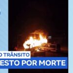 Criminosos incendeiam dois ônibus em Jacareí (SP)