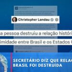Secretário dos EUA diz que ministro do STF destruiu a relação Brasil-EUA | Jornal da Band