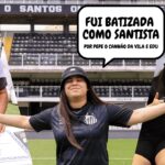 VEJA COMO FOI O PRIMEIRO BATISMO SANTISTA