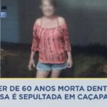 Mulher de 60 anos morta dentro de casa é sepultada em Caçapava | BORA VALE