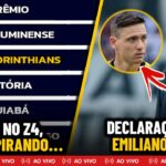 CORINTHIANS AINDA NO Z4, MAS SEGUE RESPIRANDO + DECLARAÇÕES DE EMILIANO DÍAZ SOBRE ARBITRAGEM