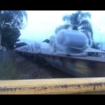 Trem ao lorena sp as 17:05 da tarde