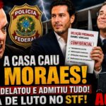 LUTO NO STF! ALEXANDRE DE MORAES ACABA DE SER DELATADO POR DANIEL VORCARO E FICA FURIOSO A CASA CAIU