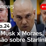 Lula critica Elon Musk; Moraes ameaça tirar X do ar e mais notícias | Reapresentação UOL News